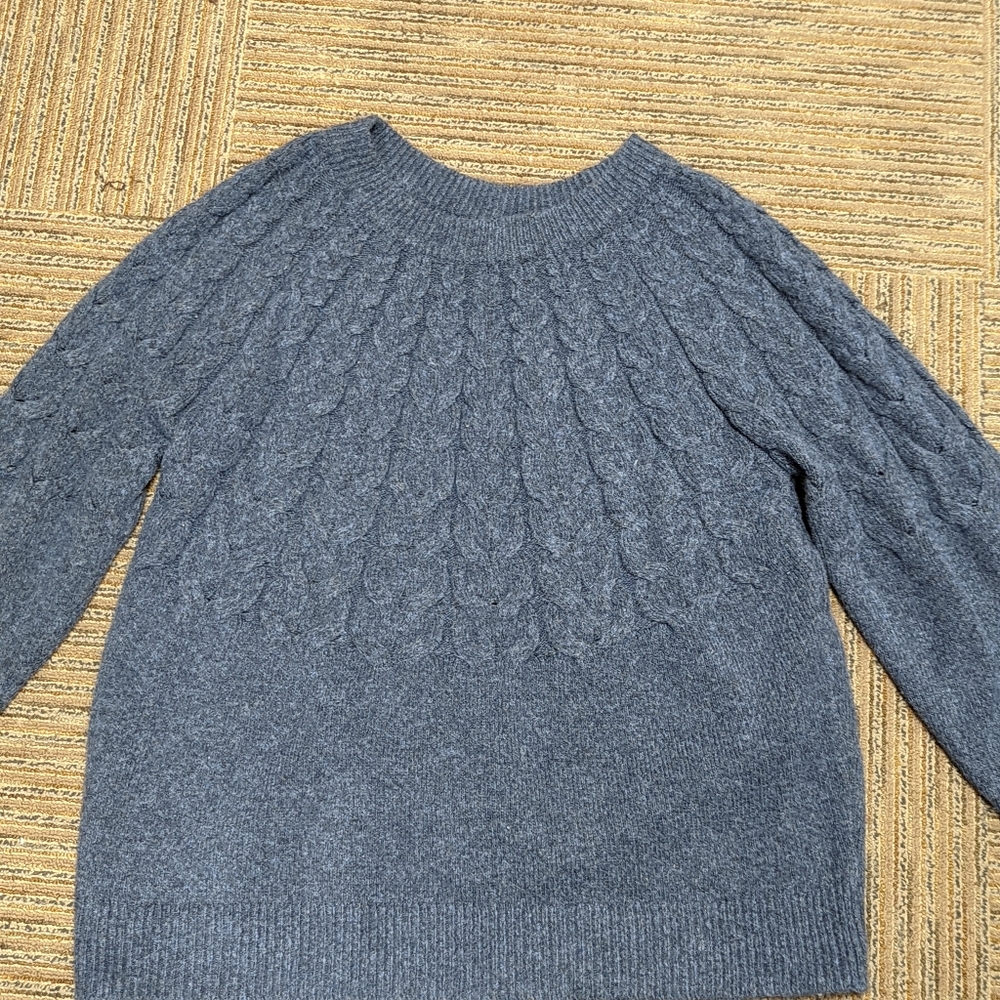 Blue 90's Sweater